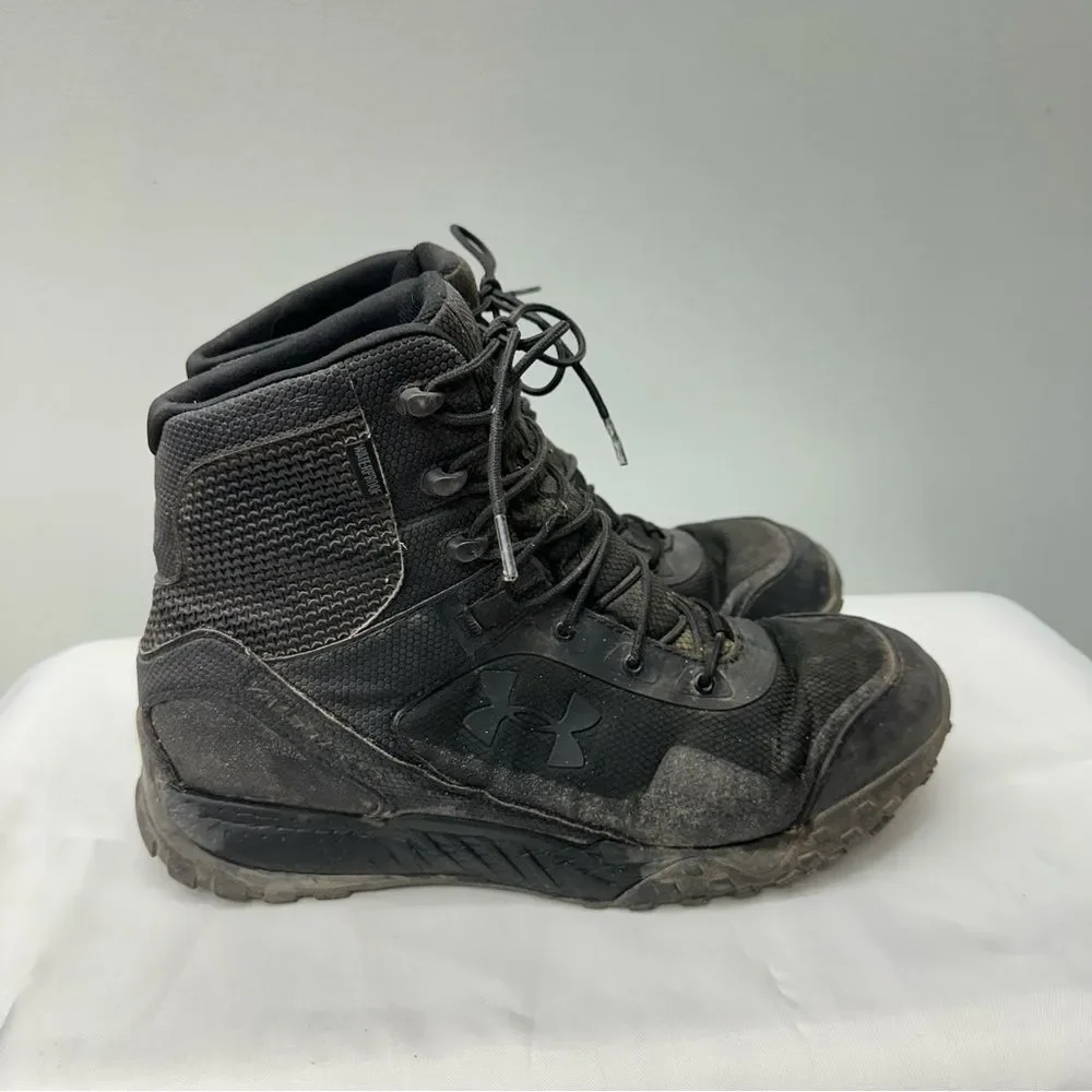 Under Armour Valsetz Rts black‎ tactical boots men's 11.5 waterproof 3022138